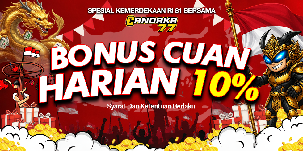 BONUS DEPOSIT HARIAN 10%